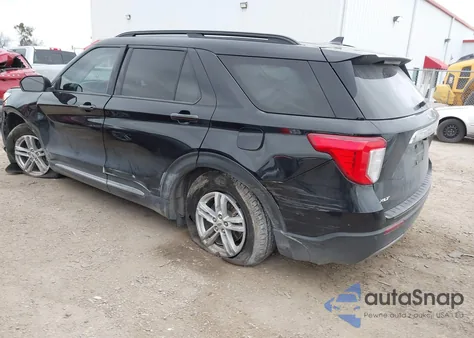 2021 Ford Explorer Xlt z USA, uszkodzony, nr VIN 1FMSK7DH7MGC50050